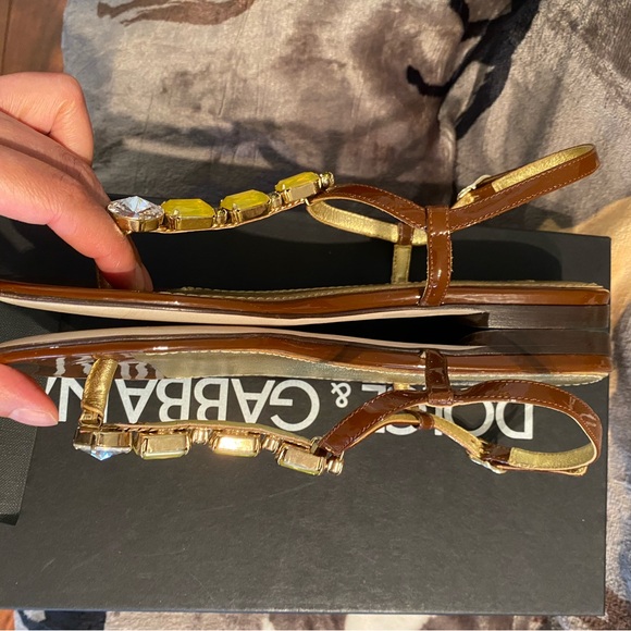 Authentic brand new Dolce & Gabbana Summer Sandals w box and papers 👡 - Picture 4 of 10
